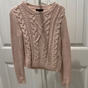 Banana Republic Cream Knit Sweater